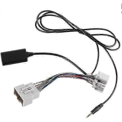 Module Bluetooth 14 broches pour voiture, adaptateur audio auxiliaire, câble audio pour Volvo C30 C70 S40 S40 S60 S70 S80 V40 V50 V70 XC70 XC90 (1/5)