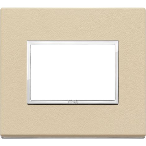 Placca 3M crema Vimar Eikon Evo 21653.21