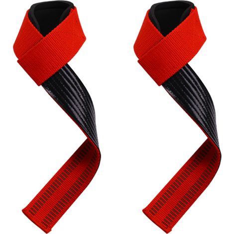 Sangles De Levage - Sangles Pour Prise En Main - Pour Halterophilies Deadlift Et Renforcement Musculaire - 1 Paire (1/5)