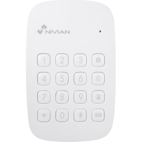 Smart Nvs-k1a Clavier sans fil pour les alarmes Nivian (1/2)