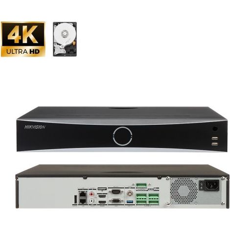 Hikvision NVR registratore 32 Canali 4K acusense - DS-7732NXI-I4/S F
