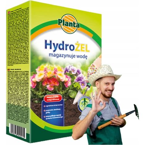 Hydrogel améliorant les propriétés du sol 250 g Retient l'eau (1/2)