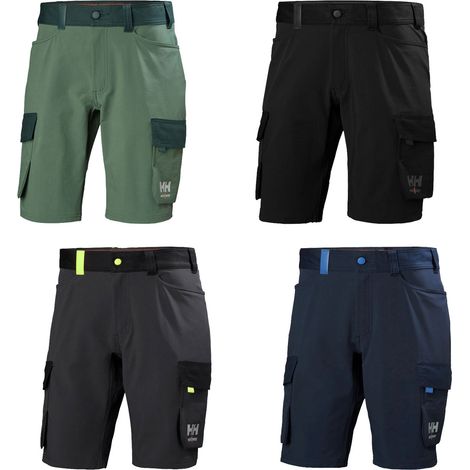 Pantalones cortos de trabajo Helly Hansen Oxford 4X Cargo 77508 - 50 (EU) - Nero