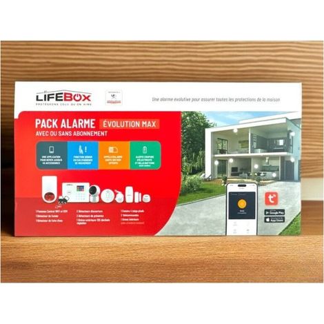 Pack Alarme Evolution Max - Lifebox