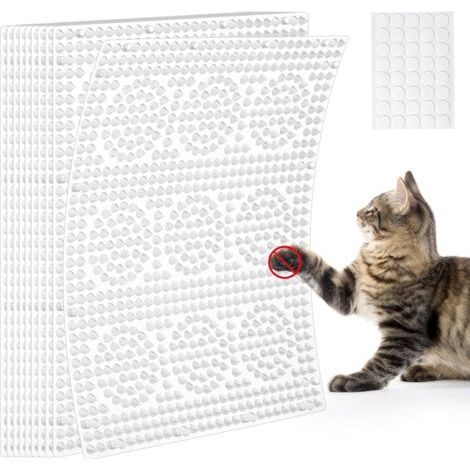 BUNTHAUS Tapis de Protection pour Chats Kit barrière pour Chats (10 pièces) 41 x 33 cm carré Scat Mat avec Pointes en Plastique de 2,5 cm, Tapis de Protection dissuasif pour Chat, Chiens (1/5)