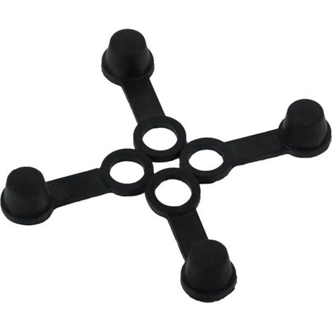 4 pcs Bouchon de Mamelon de Frein, Housse de Protection Vis Caps Graisse Capuchon de Protection en Caoutchouc 8mm (1/5)