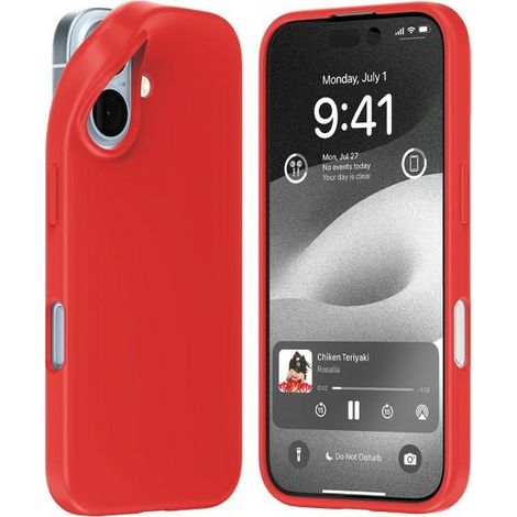 Mercury Soft iPhone 16 6.1 rojo/rojo