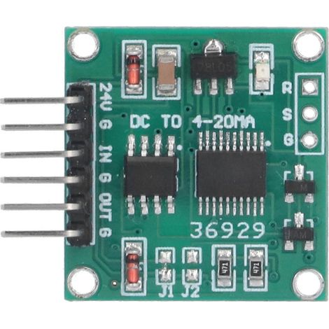 Spannungs-Strom-Wandlermodul, lineare Signalübertragungsplatine, 0–5 V auf 4–20 mA