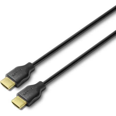 Câble hdmi 2.0 4k philips swv5401p/10/ hdmi male - hdmi male/ 1.5m/ black (1/2)
