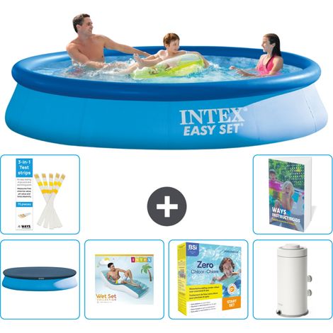 Intex Piscina Easy Set Rotonda - 366x76 cm - 7-pezzi  S135