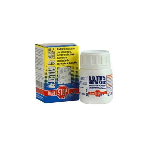 A.D.TIV 5 MUFFA STOP- - ml.125 flacone diluire in lt.5/7 idropittura - 3 pezzi DIXI