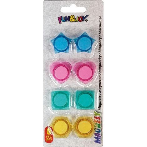 Imanes para pizarras de 28 mm, 8 unidades
