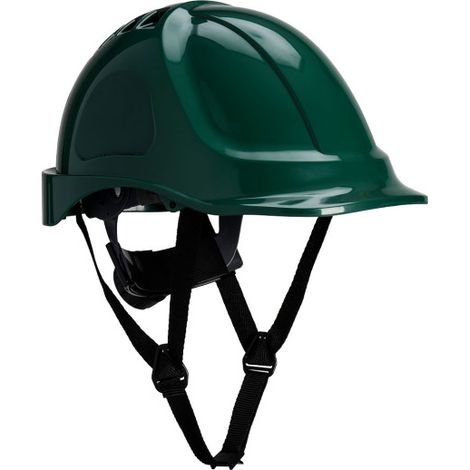 Casco de resistencia con carcasa ABS ventilada Endurance PORTWEST PS55 Verde
