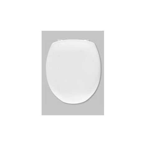 Abattant de toilette Haro Sanimed 58 blanc avec couvercle et charnière S2402W