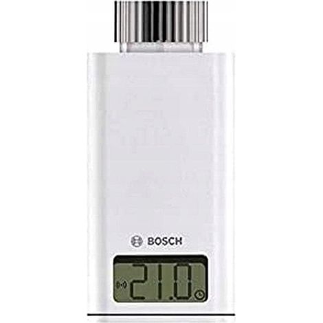 BOSCH Termostato de radiador inalámbrico THR Conexión Dispositivos con UI800 y K30 RF, 7736701574