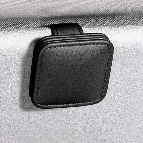 Montature per occhiali da auto in vendita, adatte per Toyota CHR Corolla Ralink Camry, clip per aletta parasole, accessori interni per riporre gli occhiali (nero 6,36,3 cm) (1/4)