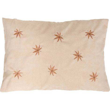 Coussin Automne rectangulaire 38x58cm blanc - Atmosphera créateur d'intérieur (1/4)