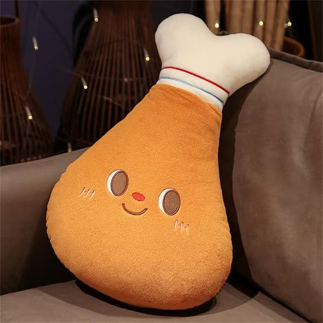 Coussin et jouet pour animaux de compagnie en forme de hamburgers, ressemblant à des cuisses de poulet, taille B, 28 cm (1/3)