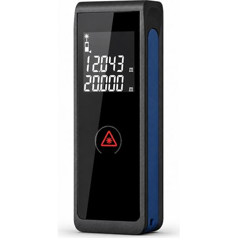 Telemetro laser tascabile 20 m ad alta precisione compatto rosso (1/5)