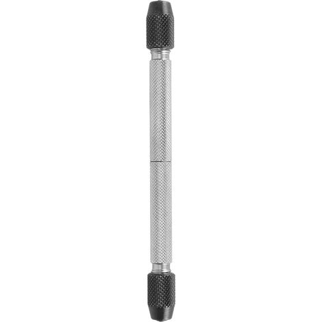 Foret à main pour horloger, pince porte-foret hélicoïdal, outil professionnel de réparation de montres, accessoire de précision, lot de mèches torsadées. (1/5)