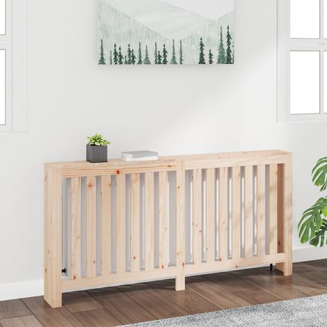 Cache-radiateur Moderne - Équipement pour radiateur 169x19x84 cm Bois massif de pin BV977351 - BonneVie (1/5)