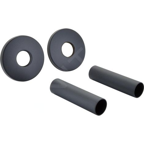 Sapho Accessoires - Kit de rosettes de couverture, noir mat CP6135B (1/2)