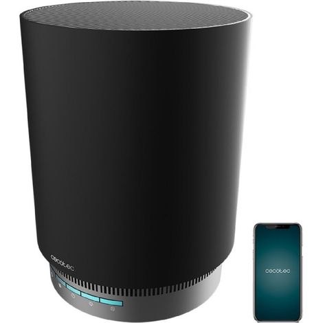 Cecotec Purificador de Aire Bajo Consumo TotalPure 1800 Style Pro Connected. Potencia 45 W, 130 CADR, 4 Etapas de filtrado (1/5)