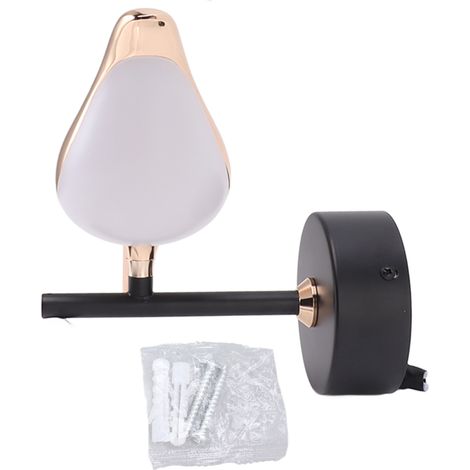 Ortviai Applique Murale en Forme d'Oiseau en Aluminium et Fer – Lampe LED à Lumière Naturelle 4500K, Rotation 360° (1/5)