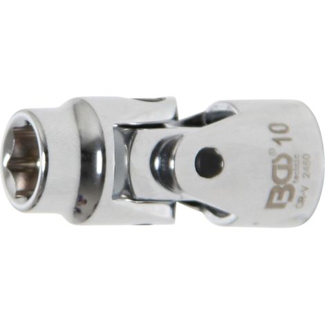 Bussola snodata esagonale  10 mm (3/8")  10 mm (1/3)