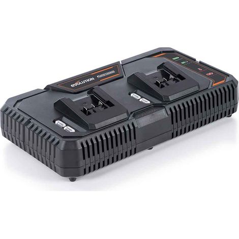 Chargeur double Evolution R18RCH-LI2 pour Batterie Li-Ion (1/2)