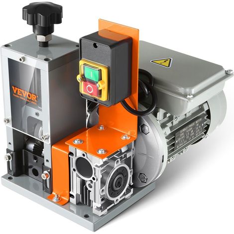 Machine à dénuder les câbles électriques, dénudage motorisé 15mm-30mm, 180W, 183m/min avec indicateur de profondeur pour, cuivre (1/5)