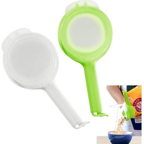 2 Stück Verschlussclips, Lebensmittelverschlussclips, Küchenausgießclips, multifunktionale Verschlussclips, Aufbewahrungsverschlussclips, Snackclips – Fei Yu (1/5)