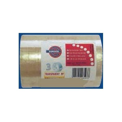 EUROCEL CF3NASTRO IMBALLO TRASPARENTE 50X66 66 m Polipropilene (PP) 3 pz (1/2)