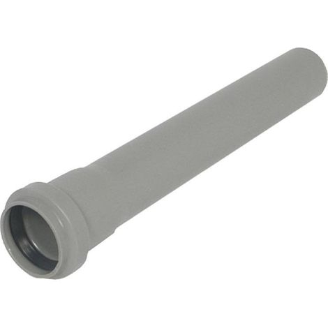 VALSIR Tubo scarico grigio PP 3 STRATI 1 bicchiere D. 40 L 1000 (1/2)