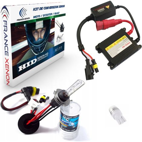 H7 - 4300 °K - Slim Ballast - moto (1/4)