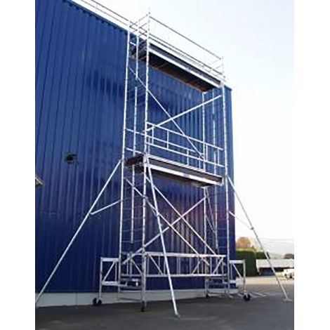 Trabattello 1 piano - Altezza max. di lavoro 4.30m - IPP-0220T