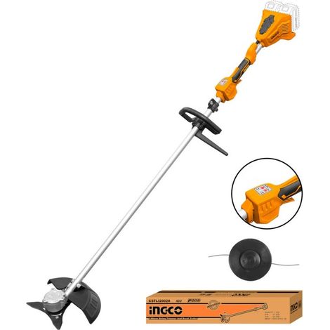 DECESPUGLIATORE 40V solo corpo senza batterie - INGCO CSTLI20028 TAGLIAERBA