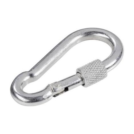 MOUSQUETON À VIS 60 MM X 6 MM TOOLCRAFT 486759 (1/2)