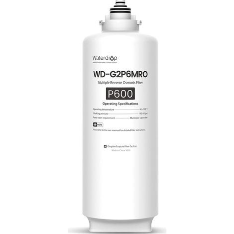 Waterdrop Filtre WD-G2P6MRO de rechange pour système d'osmose inverse WD-G2P600-W (1/5)