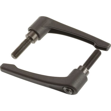Levier de serrage RS PRO, , filetage M10, Mâle L. 32mm ( Prix pour Paquet de 2 )