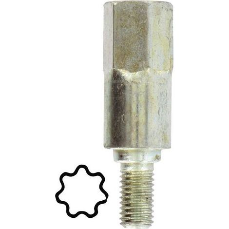 Adaptateur 7 dents Renvoi d'angle débroussailleuse universel