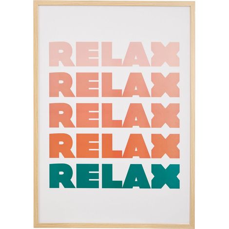 Affiche encadrée Relax (1/5)