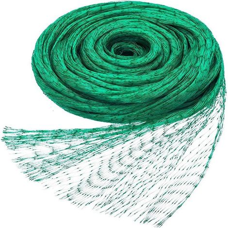 Filet Anti-Oiseaux, Filet de Jardin Vert 4x10m, Filet de Protection pour Filet de Plantes, protège Plantes, Fruits, Fleurs et légumes, Trou de 15mm (1/5)