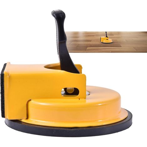 Outil de pose de sol stratifié - Fixateur en fer avec ventouse - Outil de réparation de rainures de sol et pince à lattes - Idéal pour plinthes, carrelage et menuiserie dans les appartements, salles