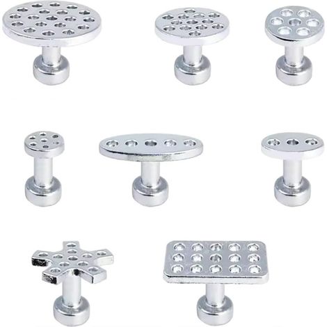 Lot de 8 disques de traction professionnels en aluminium pour voiture, camion, SUV, carrosserie (1/5)