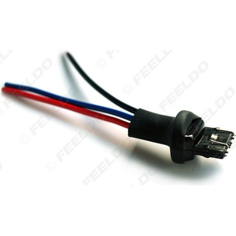 Câble de conversion pour connecteur de douille automobile 7443 7441 7444, adaptateur de douille pour lampe LED, fiche mâle, rallonge