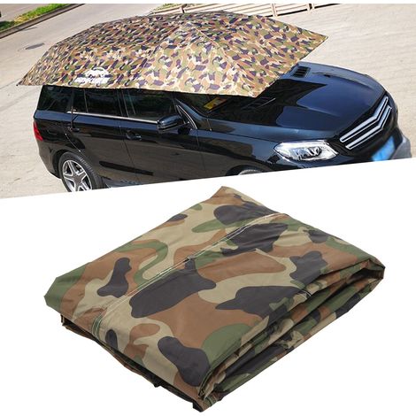 Pare-soleil universel pour voiture, imperméable, isolant thermique, auvent de toit camouflage (1/5)
