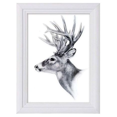 WOLTU Bilderrahmen Fotogalerie, Holz Rahmen, Glasscheibe, Artos Stil weiß A4 21x29,7cm (1/5)