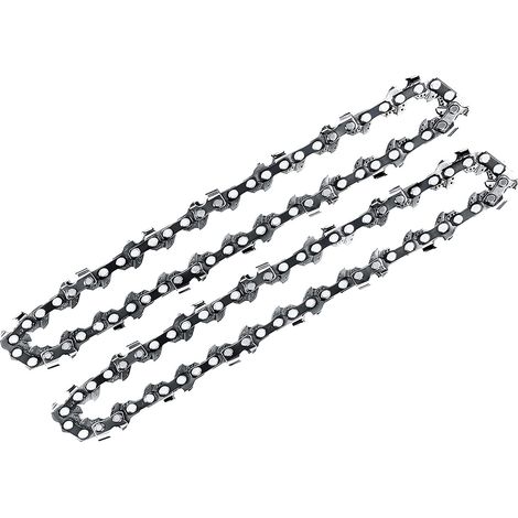 2 chaines de remplacement pour mini tronconneuse 6 pouces (1/4)