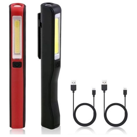 lampes de travail LED rechargeables COB ultra puissantes pour mécaniciens